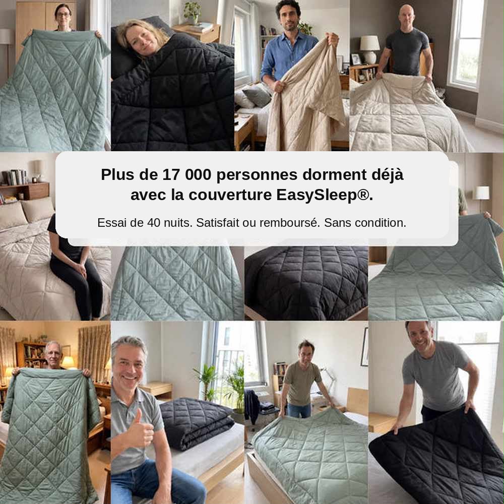 EasySleep® — La couette 2-en-1 à séchage rapide qui remplace la housse de couette